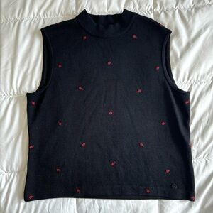 ST. JOHN Sport Knit Shell Vest